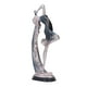 thumbnail image 4 of Estatua de niña bailando, estatua artesanal elegante de bailarina, decoración del hogar para sala de estar, dormitorio, gabinete de vino, escritorio, gabinete de TV, 4 of 5