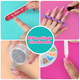 thumbnail image 3 of "Kit De Maquillaje Belleza De Uñas Regalo Juguetes Para Niñas Rosa ", 3 of 5