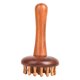 thumbnail image 2 of Herramienta de masaje de madera con 28 dientes, mango de fácil agarre, accesorios, diseño de deslizamiento suave para uso en todo el cuerpo, peine de, 2 of 9