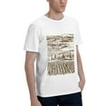 thumbnail image 2 of Bingfone Vineyard Landscape 1 Men'S Loose Fit Short-Sleeve Pocket T-Shirt, 2 of 7