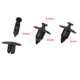 thumbnail image 3 of 30pcs parachoques radiador montaje clips de plástico 8mm para, 3 of 7