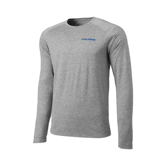 Polaris Men's Performance Long Sleeve T-Shirt Gray 283316814