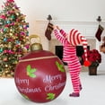 thumbnail image 4 of Teissuly Outdoor Christmas Inflatable Decorated Ball Giant Christmas Inflatable Ball Christmas Tree Decorations, 4 of 6