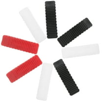 9pcs Non-Slip Door Stop Wedge for Home Assorted Color Rubber Protects Walls and Doors