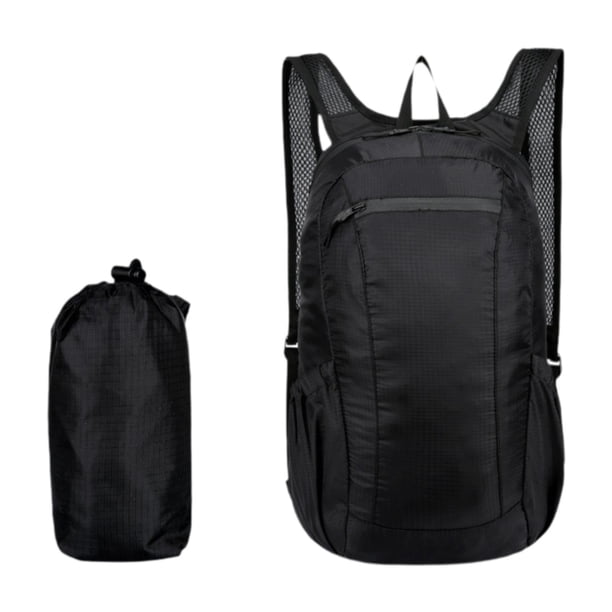 Mochila plegable, ligera y resistente al desgaste, ideal para el trabajo y la oficina. Negro