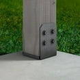thumbnail image 2 of Simpson Strong-Tie APVB88 - Outdoor Accents Avant Collection ZMAX, Black Post Base for 8x8, 2 of 3