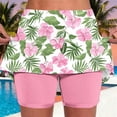 thumbnail image 2 of qelini Skorts Skirts for Women High Waist Bermudas Shorts Pockets Print Running Yoga Shorts Everyday Wear, 2 of 6