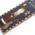 thumbnail image 4 of Decoración navideña de madera LzGUNGY Placa decorativa de Papá Noel Vintage Retro, 4 of 5