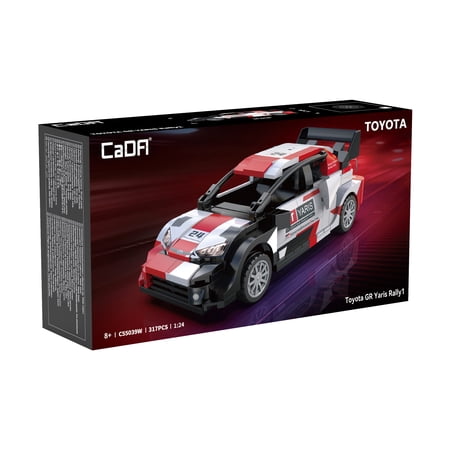 CaDA Toyota GR Supra GT4 GR YARIS Rally1 Collectible Building Blocks, Educational Assembly Toys for Boys and Girls birthday gift