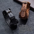 thumbnail image 2 of Sonducket Brazalete de cuero Pulseras punk Pulseras Accesorio de moda Type6 NO6, 2 of 6