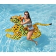 thumbnail image 4 of Swimline Giant 73" Long Wild Tiger Inflatable Ride On Swimming Pool Float, 4 of 5