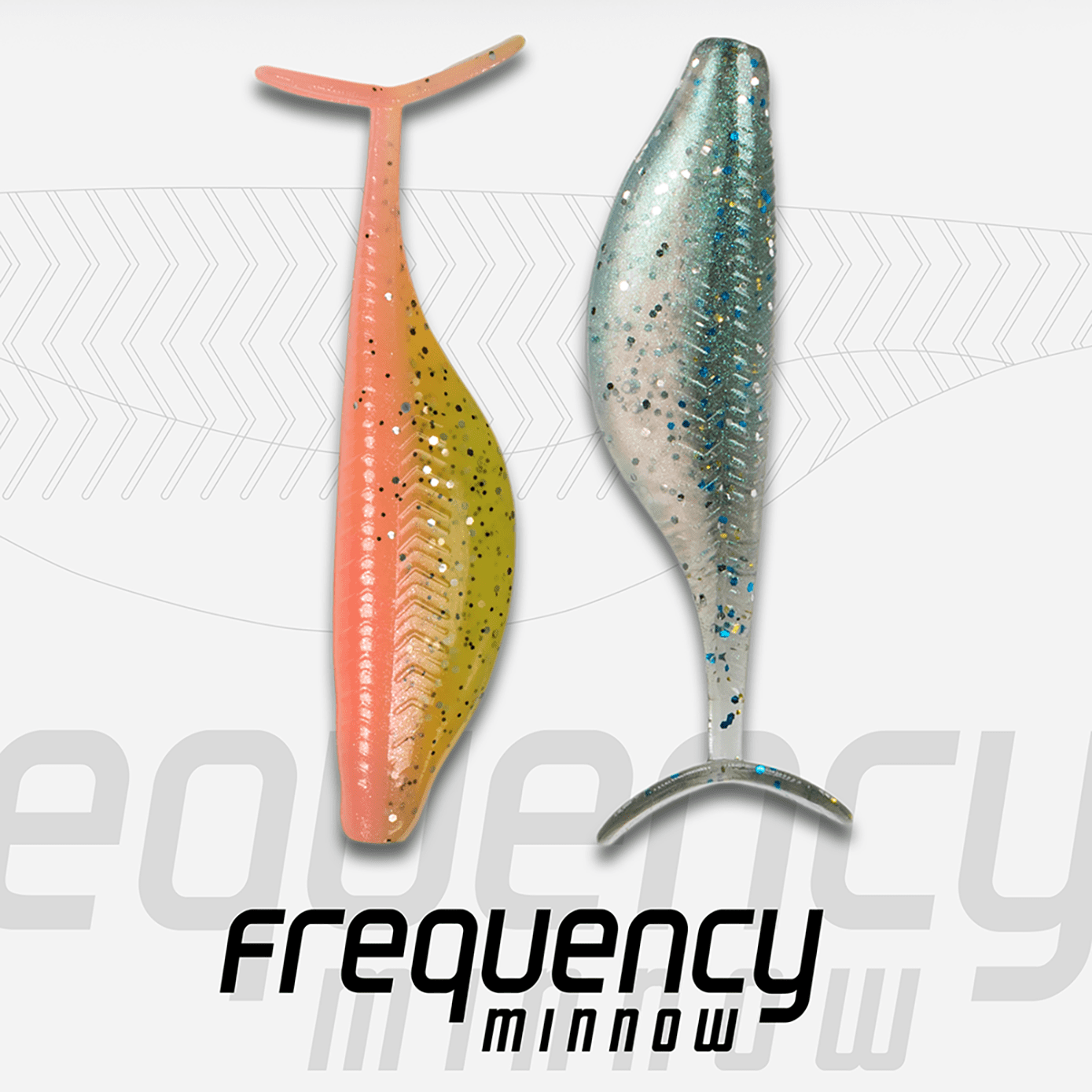 6th Sense Frequency Minnow 2.0 Soft Plastic T-Tail Minnow Crappie Fishing Lure Forward Facing Sonar Bait Made in USA