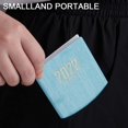 thumbnail image 2 of 2022 Lined Notebook/Journal Hardcover, Pocket Notebook Easy To Carry Management Small Size A7 Daily Personal Planner for School Atrovirens-Blue, 2 of 5