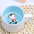 thumbnail image 3 of Nomeni 11 oz Cow Inside Cute Novelty Gift Ceramic Coffee Mug, 3 of 7