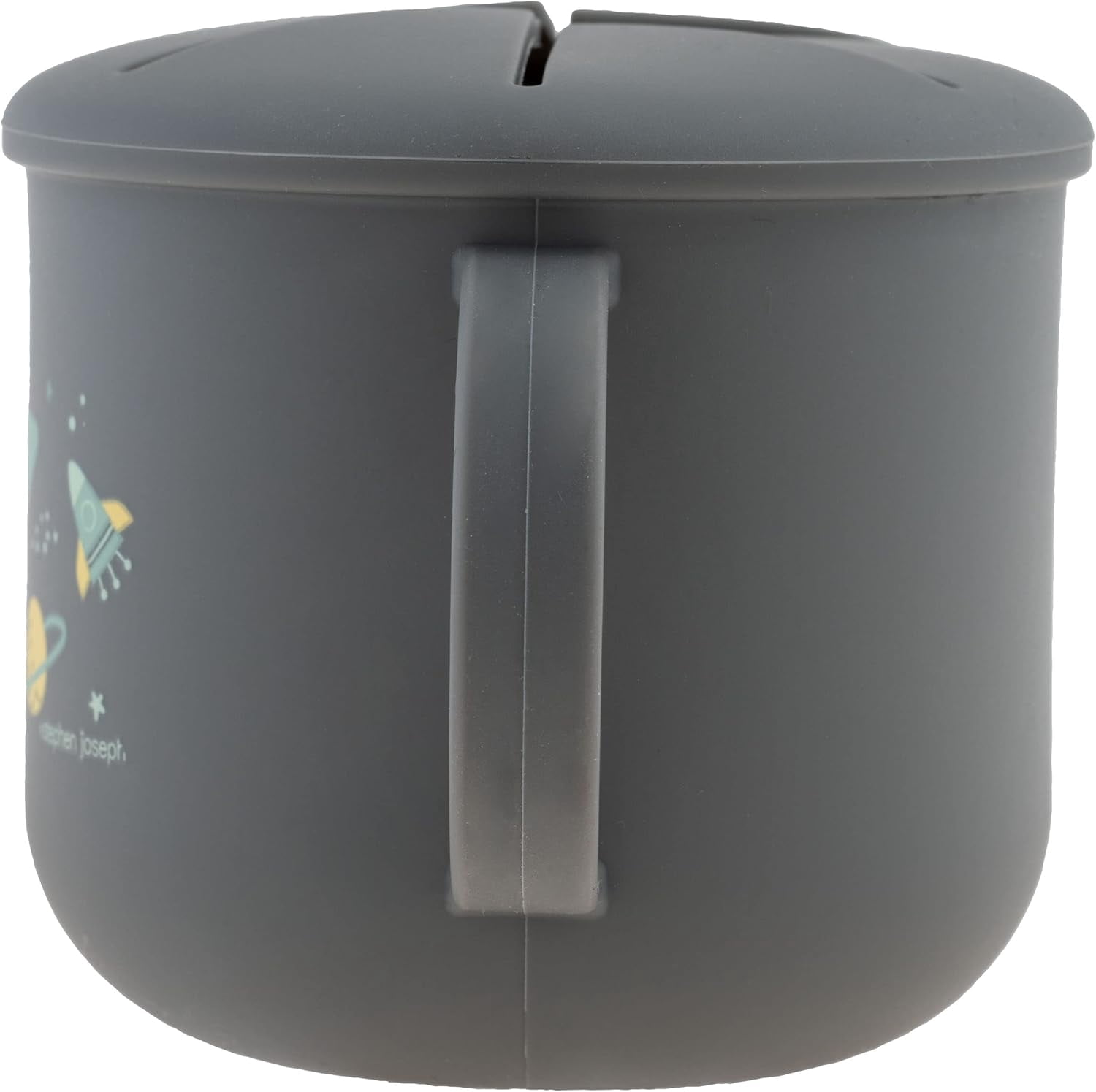 Stephen Joseph Silicone Snack Cup, 0.09 Liters, Space
