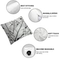 thumbnail image 4 of SHANXI Throw Pillow Covers Banana Flower Line for Couch Living Room 24x24in, 4 of 5