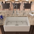 thumbnail image 4 of Polished Chrome Kitchen Faucet with Black Rubber Stem, 4 of 11