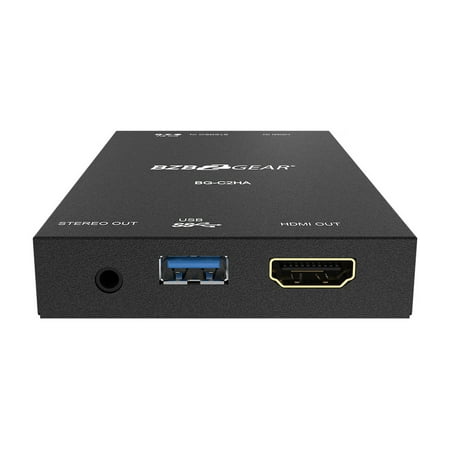 UPC: 0850023208224 | BZBGEAR USB 3.0 1080P FHD Video Capture Device with HDMI Loop Out and Audio