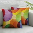 ERAPDAUR Abstract Art Throw Pillow Cushion Cover, Abstract Watercolor
