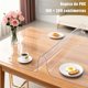thumbnail image 2 of Mantel Protector De Mesa Transparente De Pvc 100x200cm, 1.5mm Manteles Para Mesa Rectangular, Impermeable y Resistente Al Aceite, Adecuado Para Mesas De Comedor, Cocinas, Tocadores Y Escritorios, 2 of 7