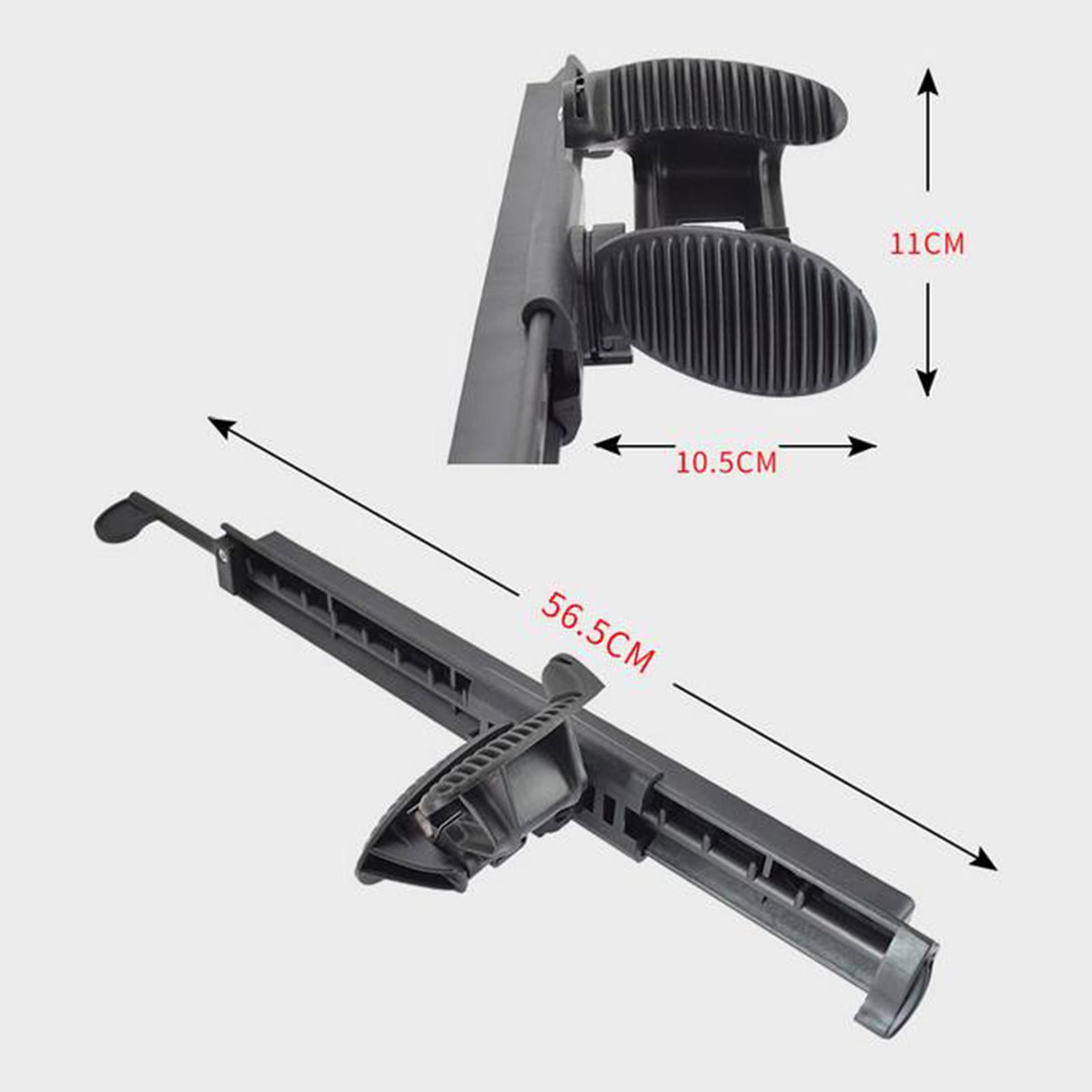 1 Pair Kayak Foot Pedals Adjustable Foot Pegs Footrest Rudder Control Foot Control for boat Marine Accessory