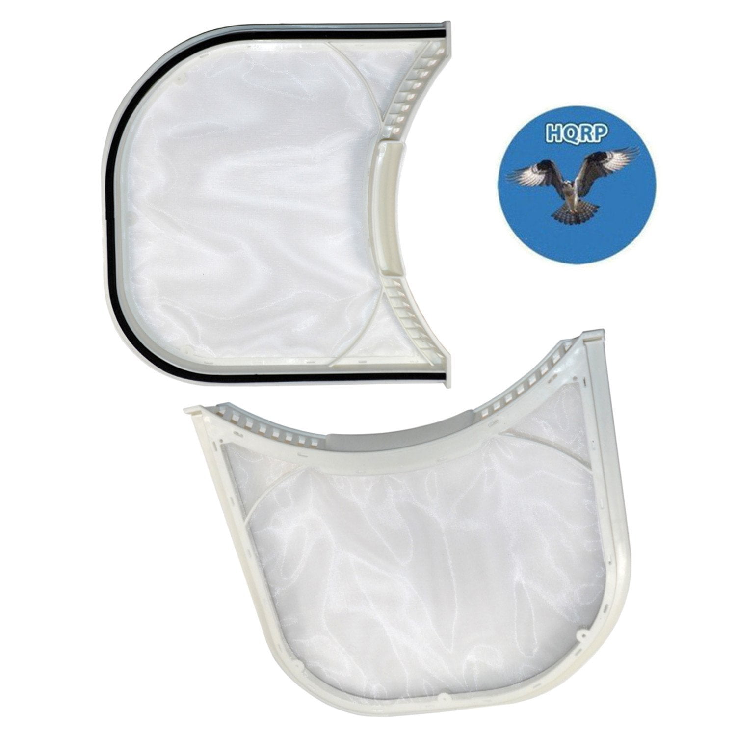 HQRP 2pack Dryer Lint Filter for LG DLE3733D, DLG3744D, DLE3733S