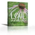 thumbnail image 1 of Love One Another - Contemporary Fine Art Giclee on Canvas Gallery Wrap - wall décor - Art painting - 18 x 24 Inch - Ready to Hang, 1 of 2