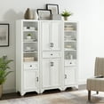 thumbnail image 2 of Crosley Furniture Tara 3-Piece Pantry Storage Cabinet Set with Shelves, Kitchen, Dining, or Laundry Room, 2 of 18