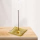 thumbnail image 5 of Quemador de incienso cuadrado de lujo con forma de cenicero para oficina y yoga. Oro, 5 of 7