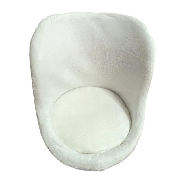 Fiocias Newborn Photography Props Sofa Set with Posing Chair And Posing Cushion for Soft Comfortable Accessory Suitable for Newborn Photo Studio Gift Giv White