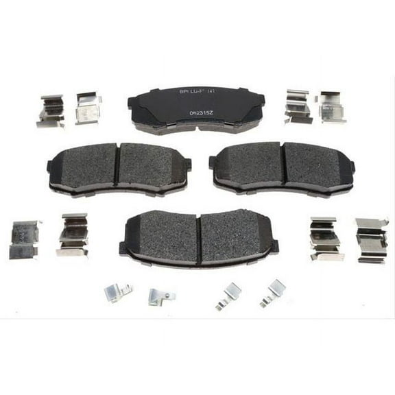 Rear Brake Pad Set - Compatible with 1993 - 1997 Toyota Land Cruiser 1994 1995 1996