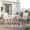 Beige(3 pieces), variant on EDX 4-Piece Patio Furniture Set with Coffee Table, Rattan Wicker Outdoor Sectional Sofa Couch Conversation Set