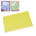 thumbnail image 3 of 50pcs A5 20 Holes Sheet Protector Paper Binding Cover For School Office Presentation, 3 of 8