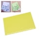thumbnail image 3 of Papel 50 Uds Protector De Hojas Cubierta De Encuadernación De Papel Mate A5 20 Agujeros Plástico PP Para Presentación, 3 of 7