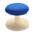 thumbnail image 1 of Soporte de madera para tabla de planchar, cojín redondo multiusos con alfileres, regalo de sastre, taburete de planchado, almohadilla de prensado para, 1 of 8