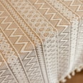 thumbnail image 4 of Guozer Decorative Tablecloth with Tassels Retro Cotton and Linen Tablecloth Coffee Table Covers for Party Decor, 4 of 6