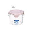 thumbnail image 1 of CNKOO Clearance!  Glass Storage Containers With Lids Kitchen Storage Box Sealing Food Preservation Plastic Fresh Pot Container  Pink, 1 of 7