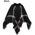 thumbnail image 2 of Cozy Shawl Wrap Dress Elegant Everyday Wear, Elegant Pullover Sweater With Foldable Turtleneck And Batwing Sleeves For Soft Comfortable Warm Fabric Feel, Suitable For Wear To Casual Party Wedding, 2 of 5