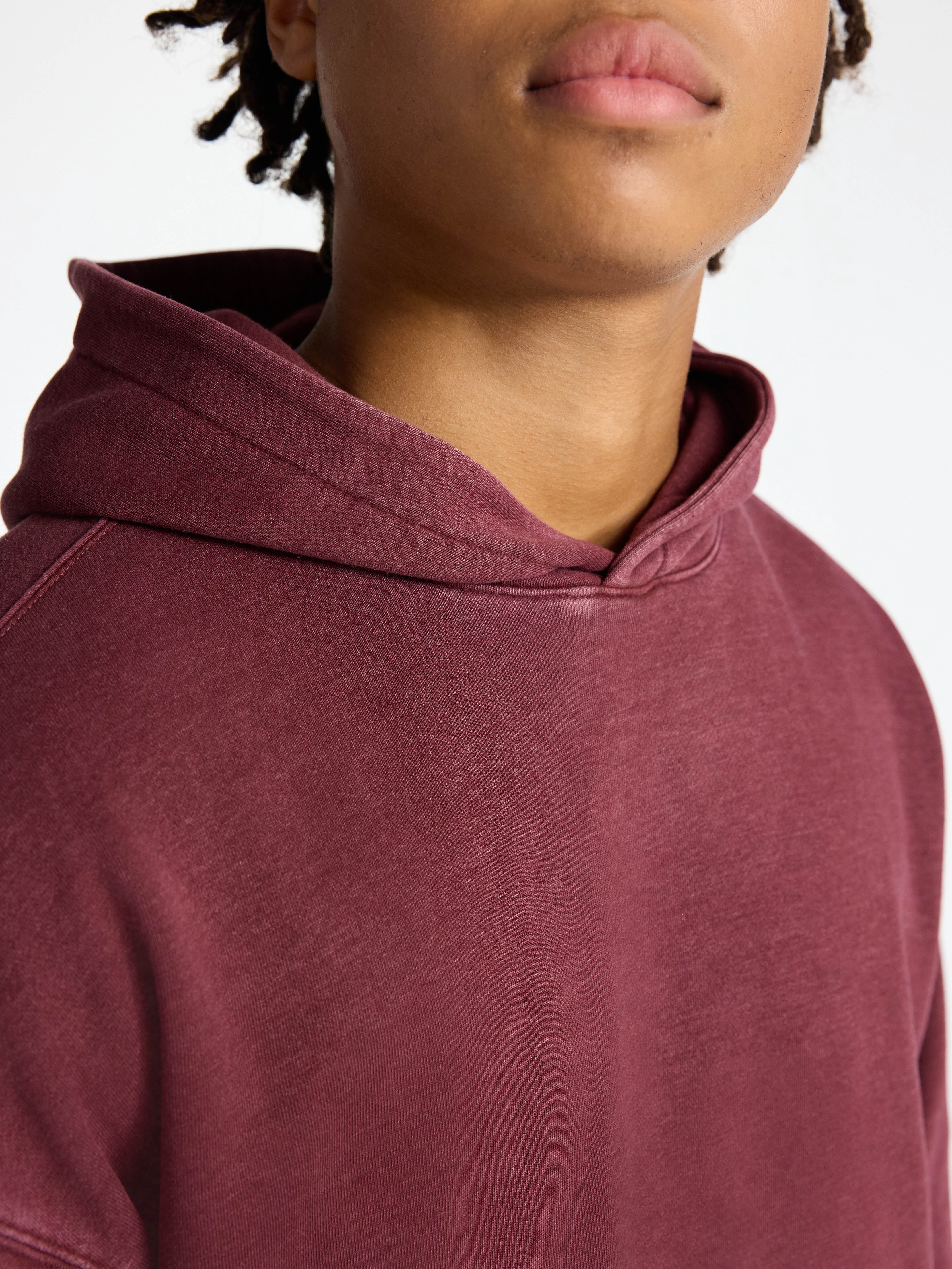 No Boundaries Oversized Hoodie with Long Sleeves, Men's & Big Men's