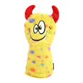 thumbnail image 4 of Funda protectora de felpa para la cabeza del palo de golf, ideal para deportes al aire libre. Conductor amarillo, 4 of 8