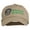 Khaki, variant on Halloween Monster Hunting Embroidered Washed Cap - Khaki OSFM