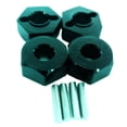 thumbnail image 1 of Adaptador de montaje hexagonal Vogacara para rueda de aleación de aluminio RCGOFOLLOW 1/16 negro, 1 of 6
