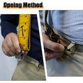 thumbnail image 3 of MELOTOUGH 2 Pcs Mens Suspenders Heavy Duty Clips Suspender Fully Elastic 2 Inch Wide Work Suspenders for Jeans, 3 of 8