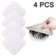 thumbnail image 2 of Paquete de 4 recogedores de pelo, cubierta de drenaje de pelo cuadrada para tapón de pelo de ducha con ventosa, traje fácil de instalar para baño, bañera, cocina Ormromra 223504-2, 2 of 8
