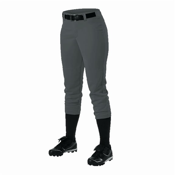 Alleson Athletic 605PBW Women's Fastpitch Pant - Charcoal