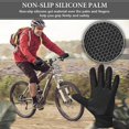 thumbnail image 4 of COTOP Guantes de Invierno para Hombre, Guantes Deportivos Unisex a Prueba de Viento con Pantalla táctil, Guantes de Ciclismo Antideslizantes Impermeables para Correr, Esquiar, Conducir, Escalar, Cazar, 4 of 5