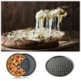 Bakeware Sets Hot Pizza Pan NonStick Coating Carbon Steel Crisper