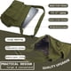 thumbnail image 5 of Bandolera tipo bandolera Yaucher de lona grande para mujer y hombre, 5 of 7