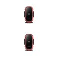 thumbnail image 3 of Scienceny Soporte para teléfono con inducción hacia arriba y hacia abajo - Soporte para de automóvil inalámbrico manos libres y Rojo 2piezas, 3 of 6