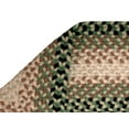 thumbnail image 3 of Better Trends Woodbridge Rectangular 20" x 30" Braided Rug - Green, 3 of 6
